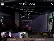 Tablet Screenshot of majikhouse.com